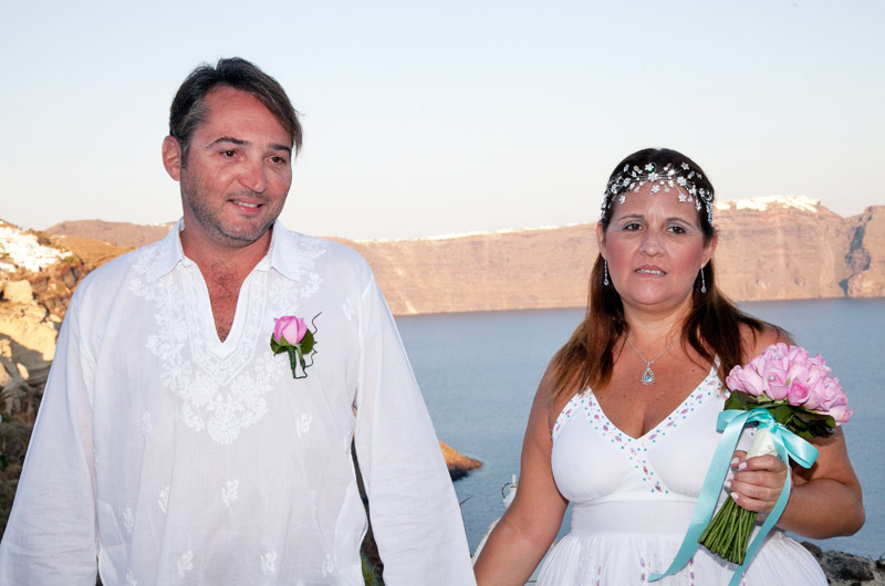 andronis santorini wedding