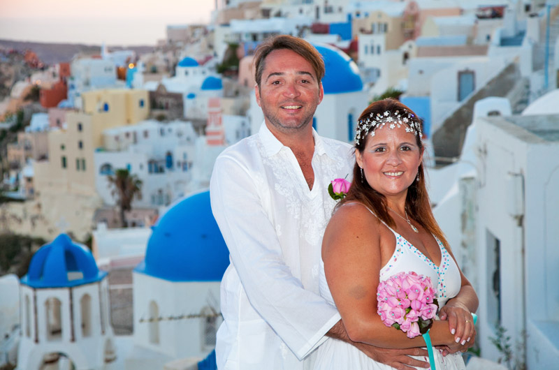 andronis santorini wedding