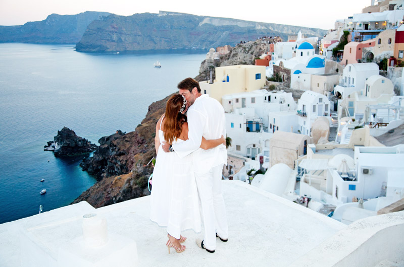 santorini weddings