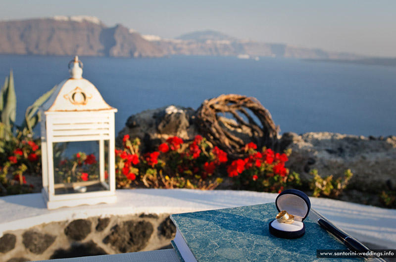 santorini weddings