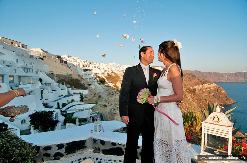 andronis luxury suites wedding santorini