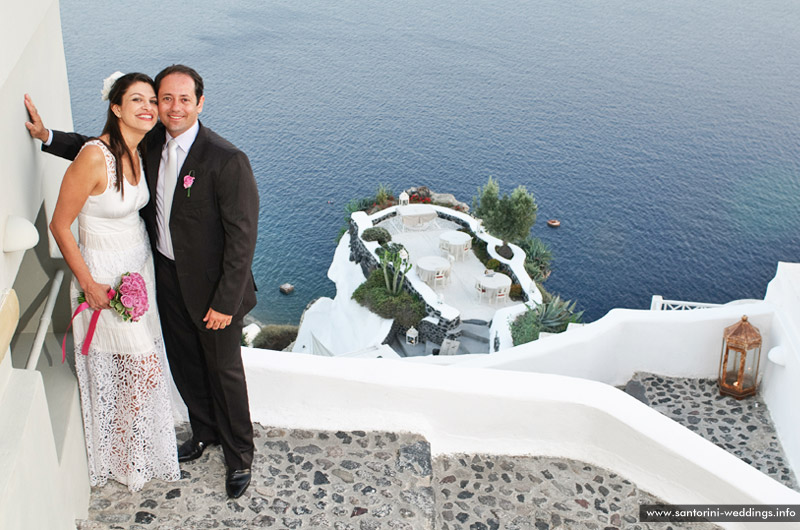 santorini weddings