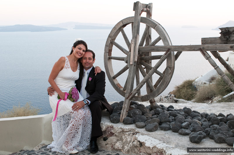 andronis luxury suites wedding