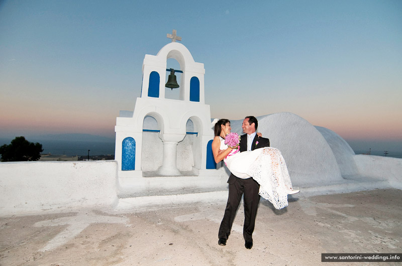 santorini weddings