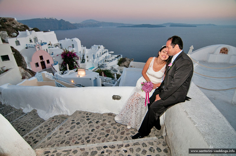 santorini weddings