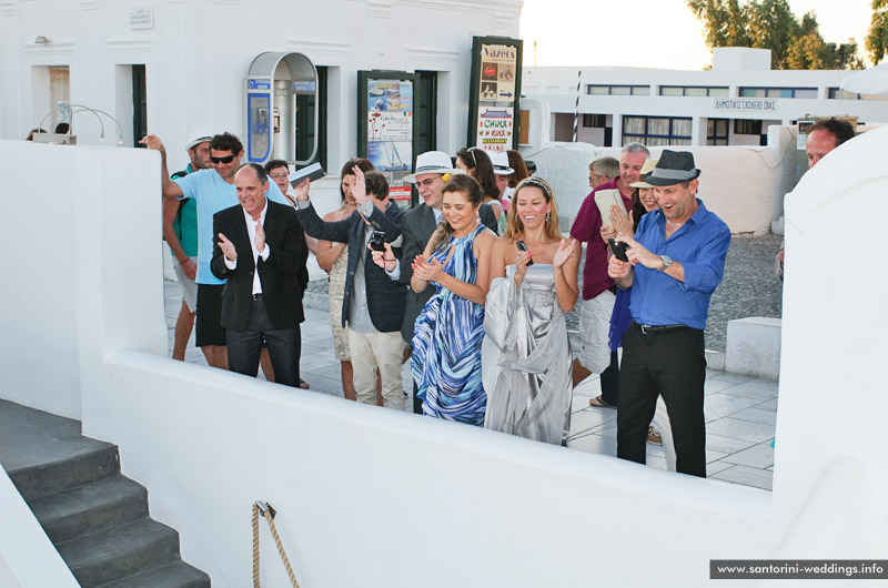 santorini weddings