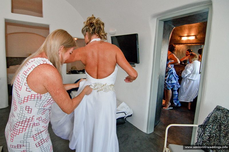 santorini weddings