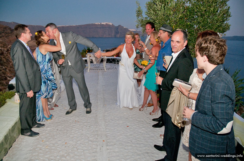 santorini weddings