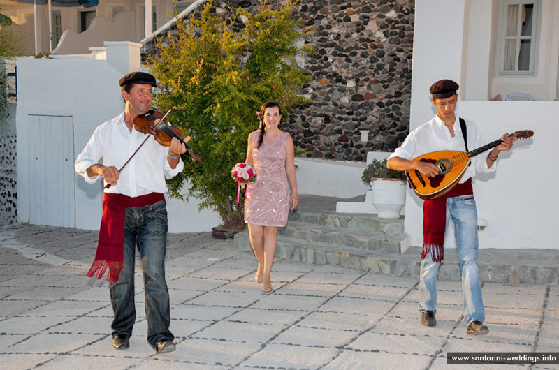 santorini weddings