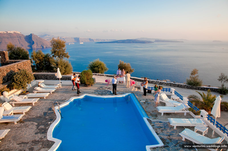 atlantida villas wedding santorini