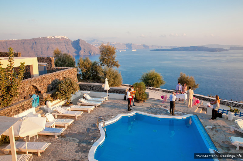 santorini weddings