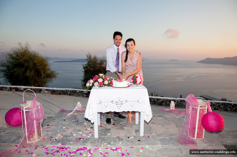 santorini weddings