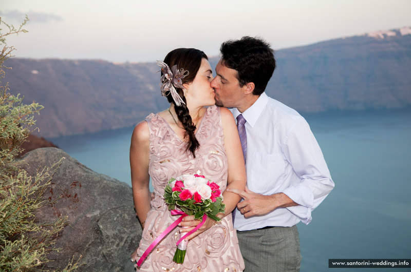 santorini weddings