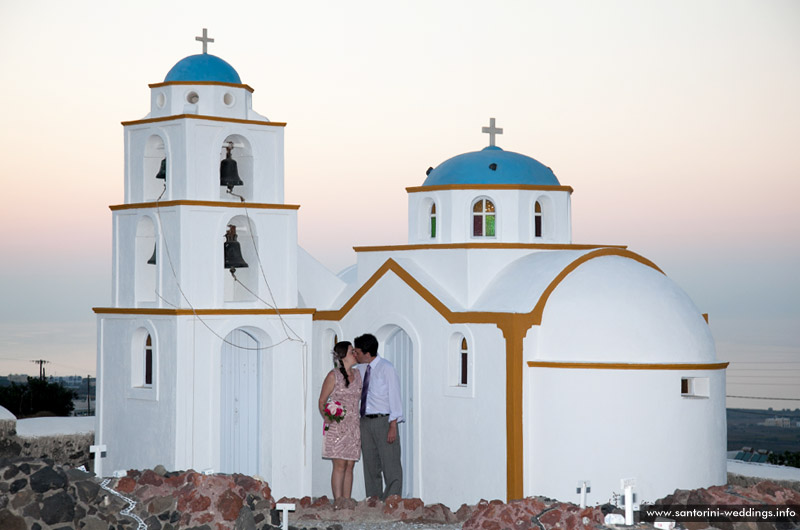 santorini weddings