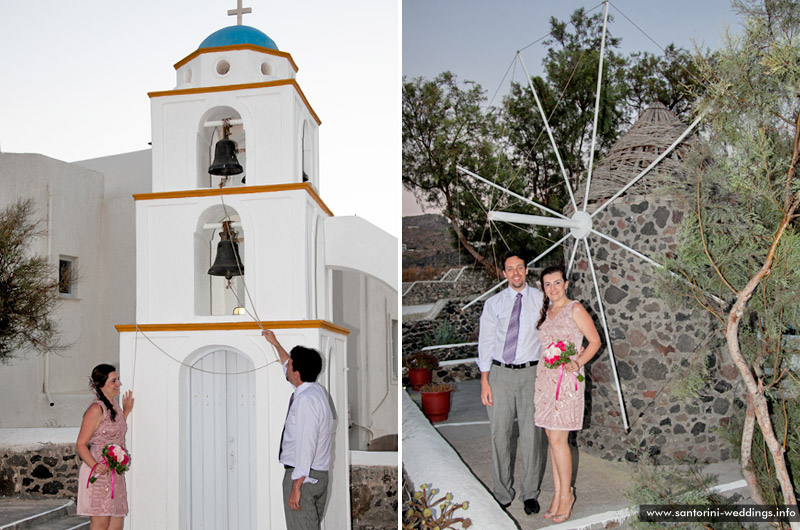 santorini weddings