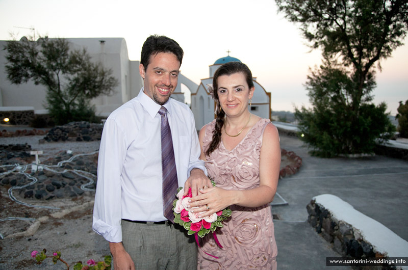 atlantida villas wedding santorini