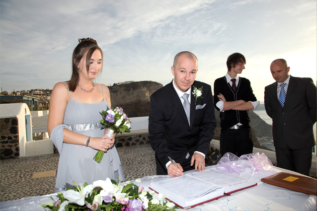 wedding in greece