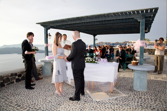 greek civil wedding