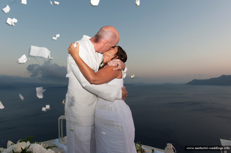 santorini weddings