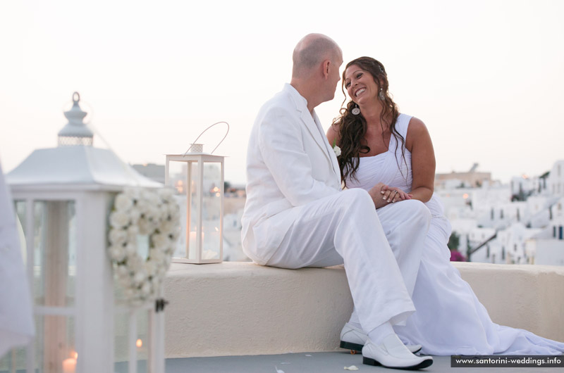 santorini weddings