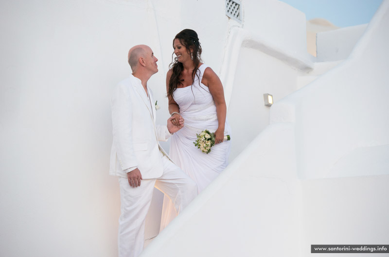 santorini weddings