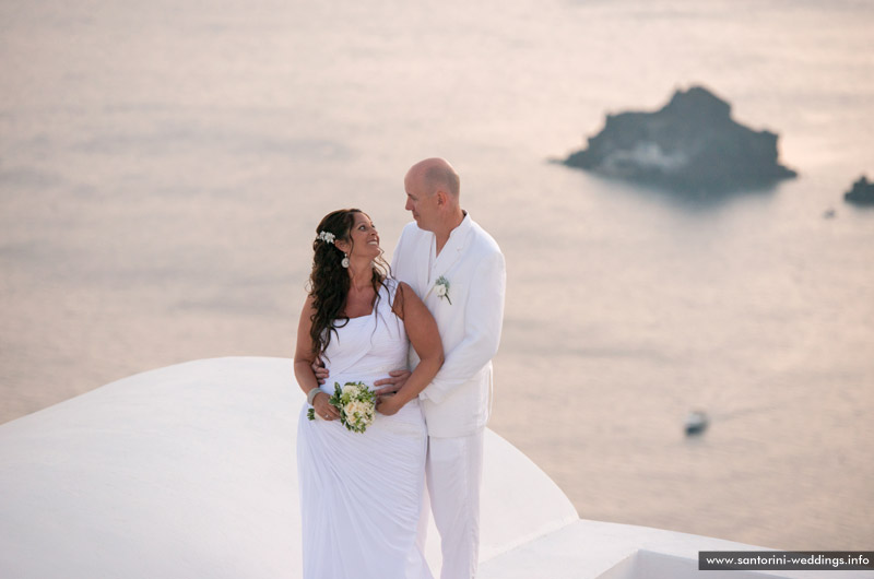 santorini weddings