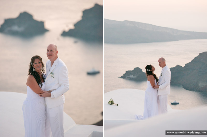 santorini weddings