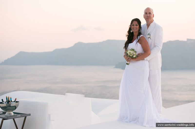 santorini weddings