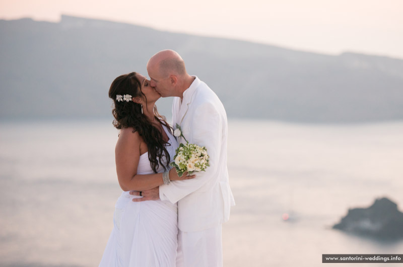 santorini weddings