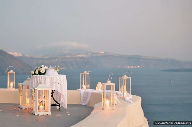 santorini weddings