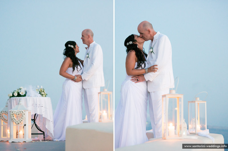 santorini weddings