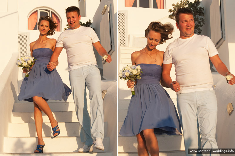 santorini weddings