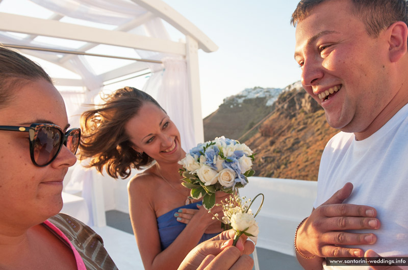 santorini weddings