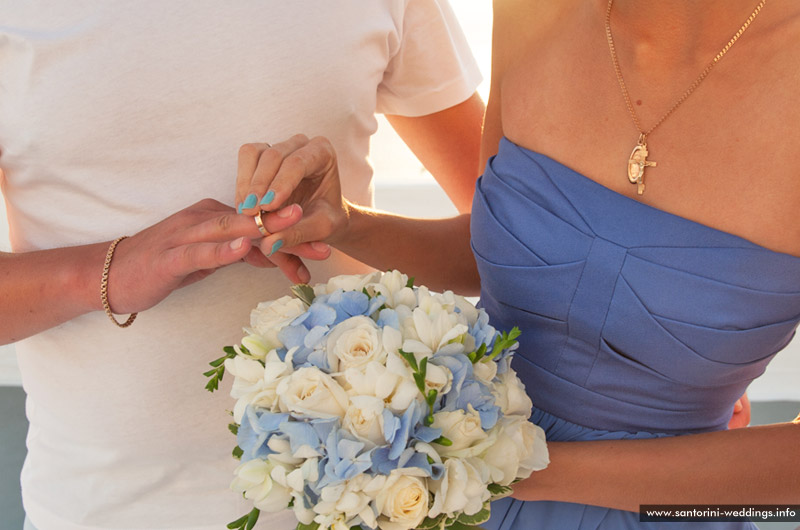 santorini weddings
