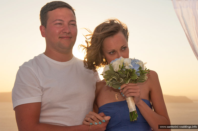 santorini weddings