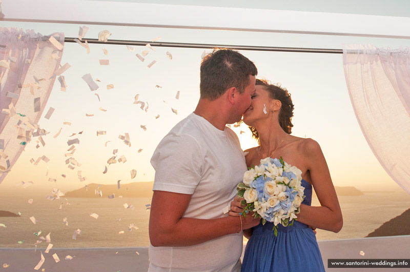 cliffside wedding