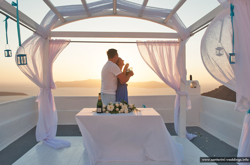 santorini weddings