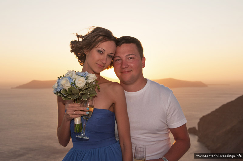 cliffside wedding