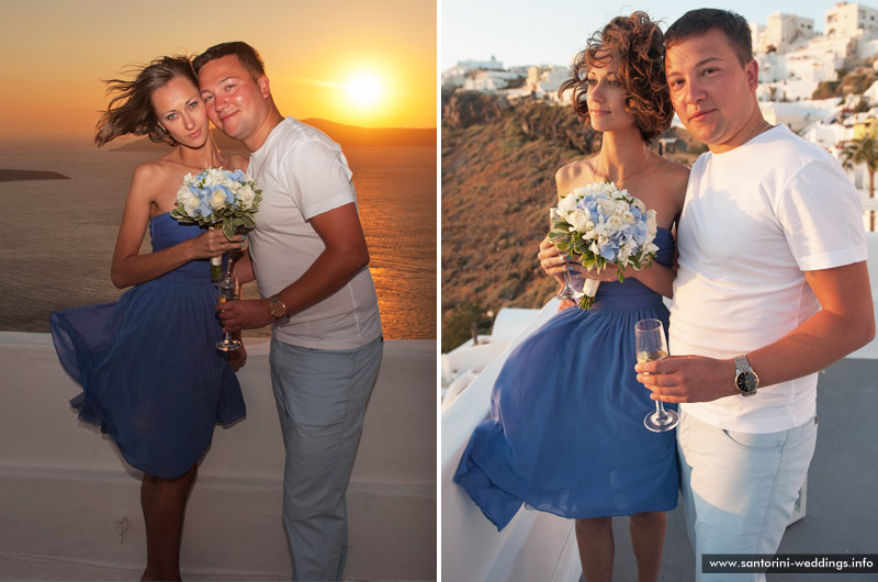 cliffside wedding