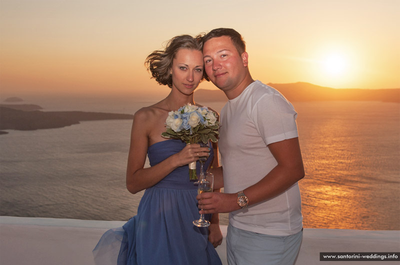 cliffside wedding