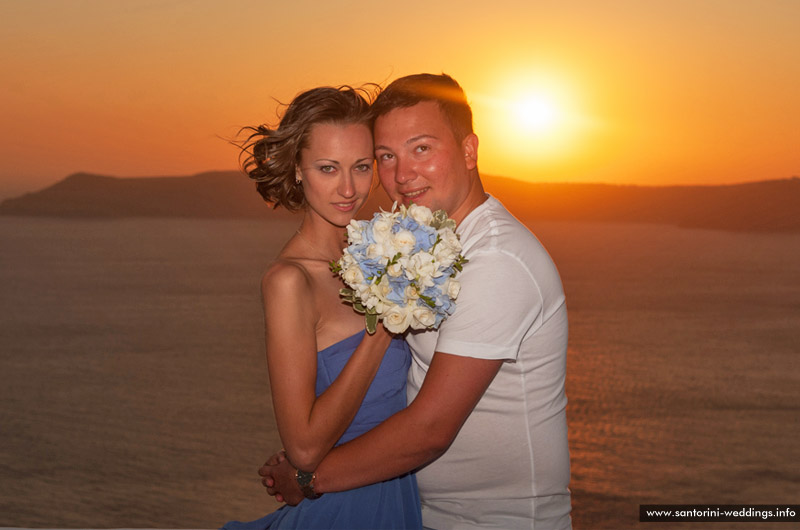 santorini weddings