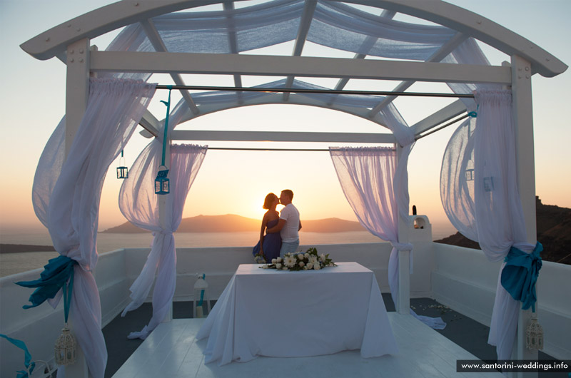 santorini weddings