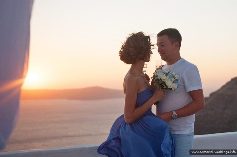 santorini weddings
