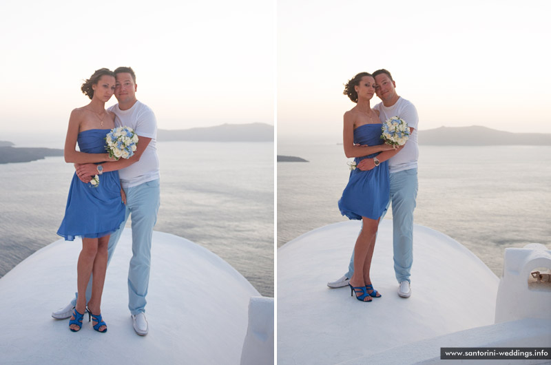 cliffside wedding