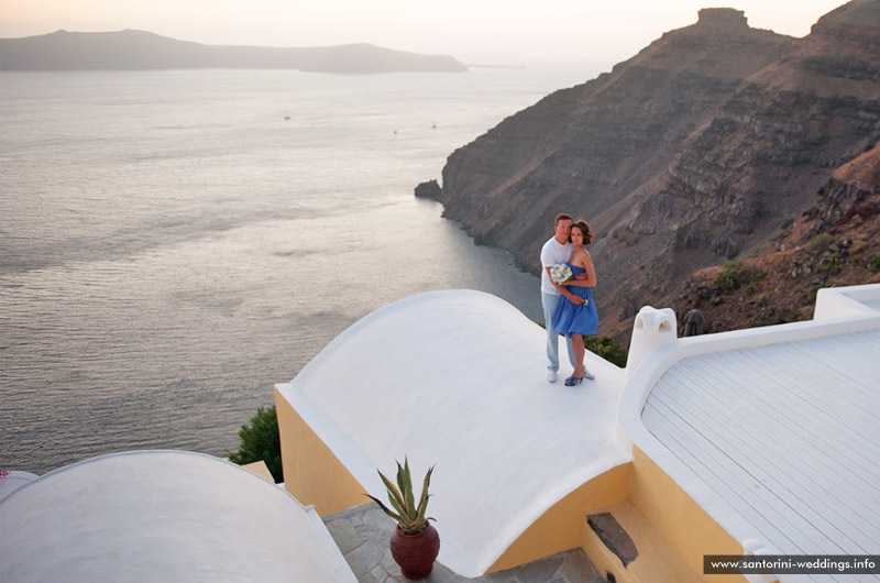 santorini weddings