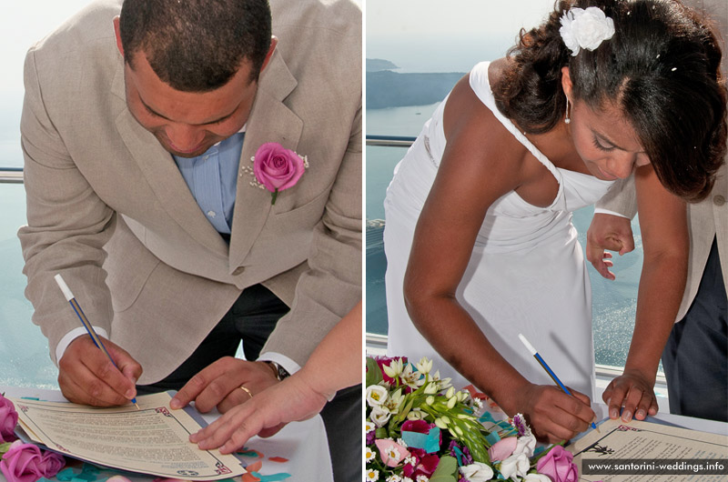 Santorini Weddings / Cliffside Suites