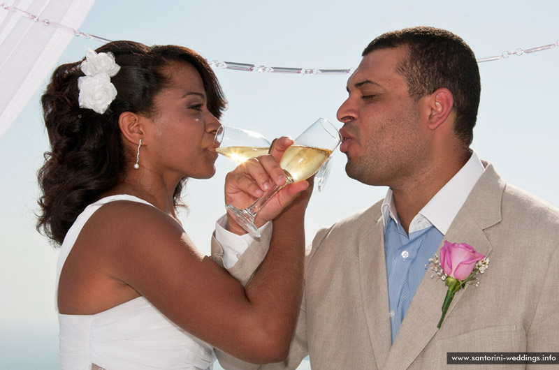 Santorini Weddings / Cliffside Suites