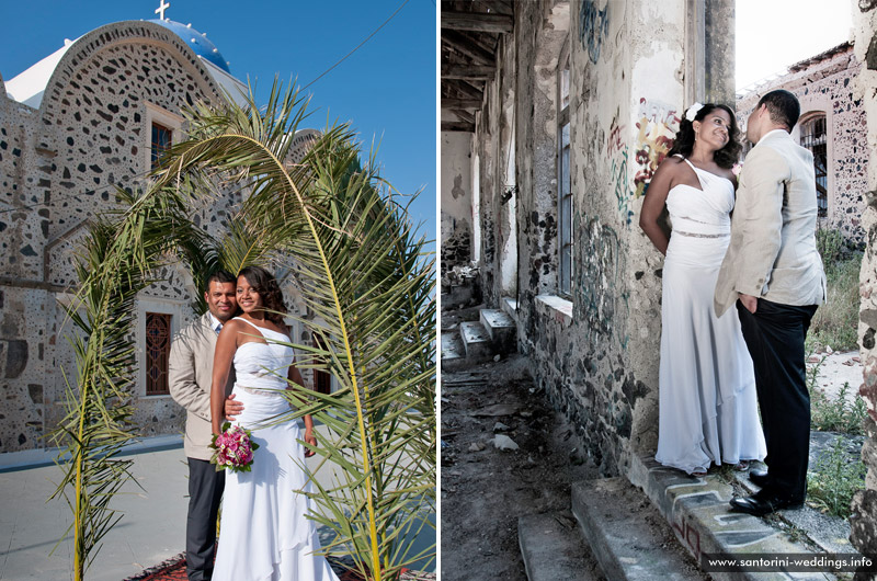 Wedding in Santorini