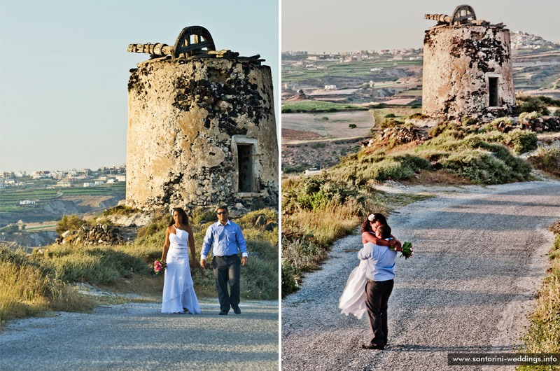 Wedding in Santorini