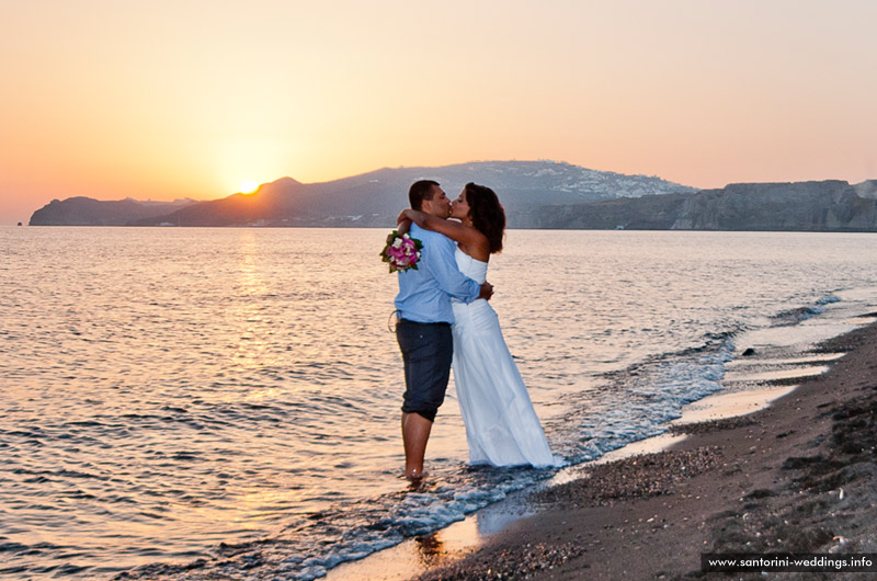 Wedding in Santorini